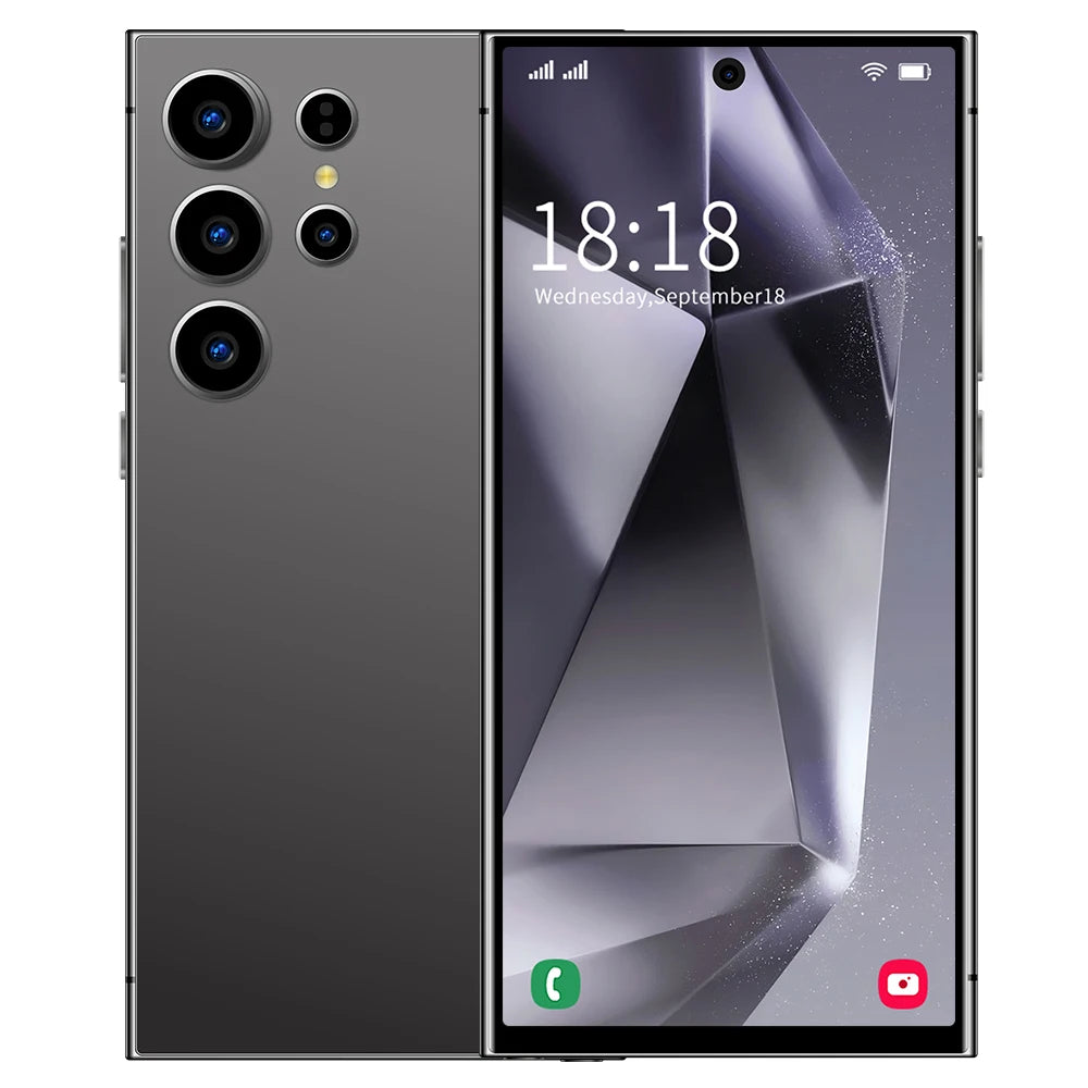 2024 New Ultra-high Speed S24 Ultra 16GB+1TB 5G Smart Phone 7.2-inch 3-7MP Snapdragon 8+2 Android 14 Game Phone - Tidesmit