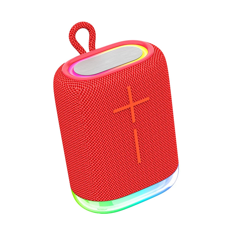 Bluetooth Speaker -High-End Quality Big Stereo Loud Car Super Bass Woofer Dj Wireless Sound Deep Speaker Tws Bt Waterproof Ipx RGB TF Mini LED