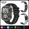 LIGE BWZ85Max GPS Track Record Men Watch NFC Fitness Tracker Ai Voice Monitor Smart Watch for Men Answer Call Gesture Control - Tidesmit