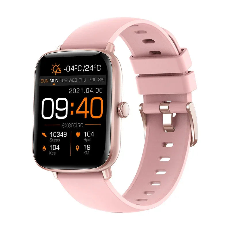 Ce Rohs Relojes Intelligent Sport Smartwatch Waterproof Android Fitness Tracker Fashion Full Touch Screen Best Smart Watch 2022 - Tidesmit