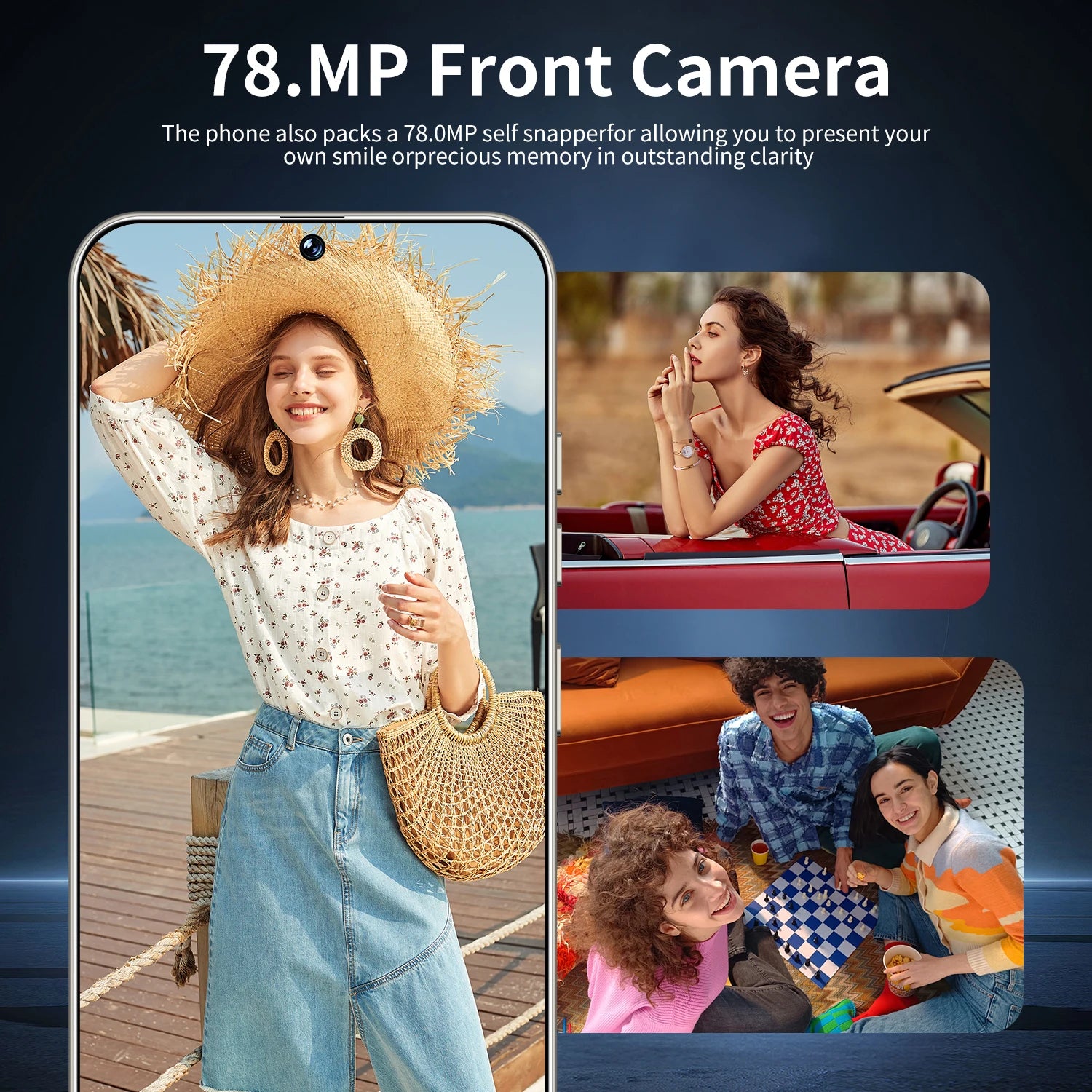 Hot Sales S26 Ultra Smart 5G Smartphone 16GB+1TB Cellphone  Android 14 7.3 Inch HD Screen Unlocked 4G+5G Connectivity Phone - Tidesmit