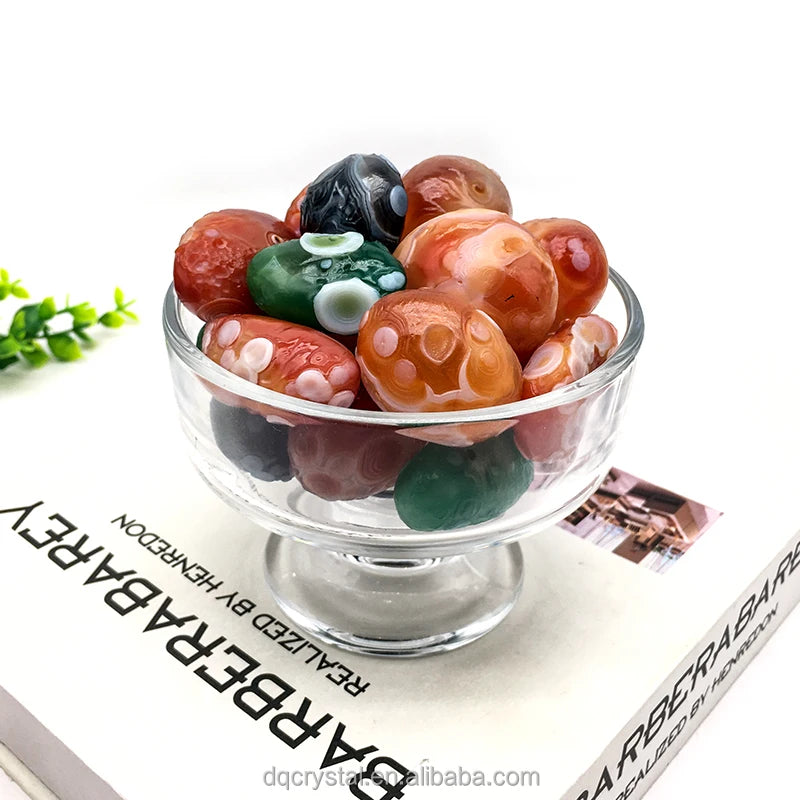 Unique Rare High Quality Natural Crystal Healing Gobi Eye Stones Raw Gobi Agate Eye Gemstone Tibet Eye Stone for Jewelry Marking