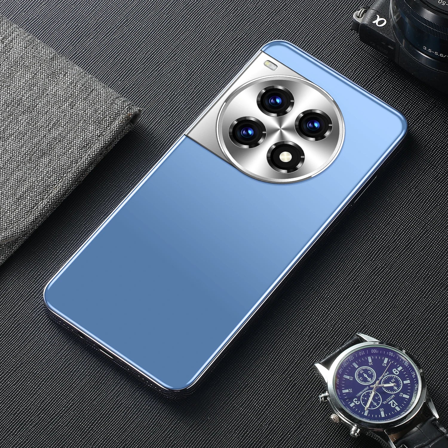 2025 Newest OnePlus 12R 5G Global, 12GB+256GB 7.3 Inch ColorOS 15 Deca Core Smart Phone - Tidesmit