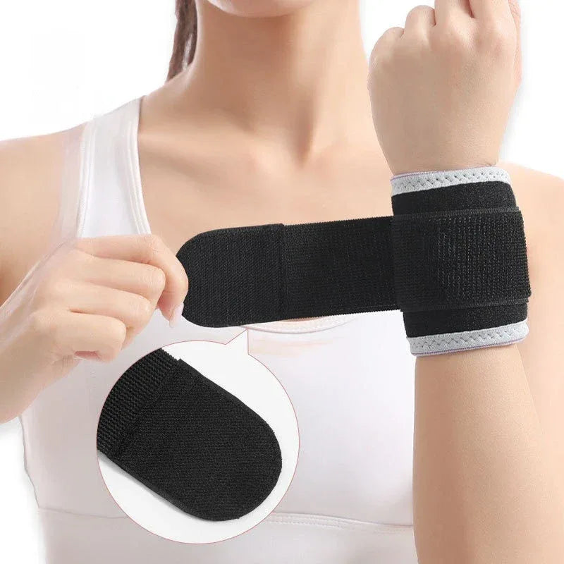 Gym Wrist Wraps Exercise Adjust Stable Joint Wrist Sprain Strength Training Weightlifting Wrist Wraps - Tidesmit