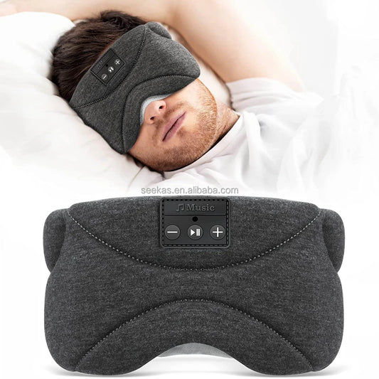 Bluetooth Speaker -Bluetooth Sleep Headphones with Ultra Soft Thin Speakers for Side Sleeper Sleep Mask With Built-in 20 Soothing Sound White Noise