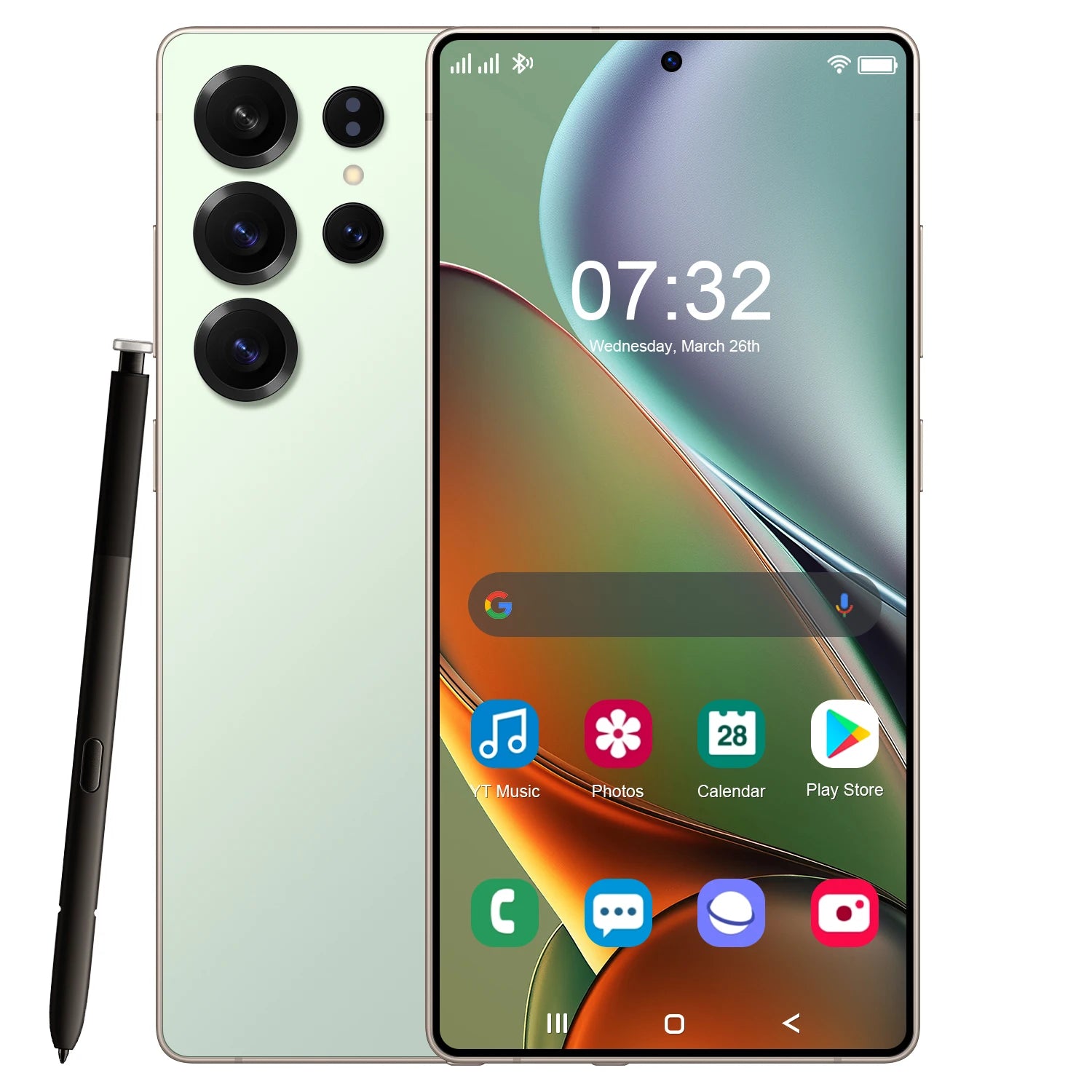 Android 14 5G Smartphone 16GB RAM 1TB Storage Dual SIM Unlocked Green 16g Tidesmit
