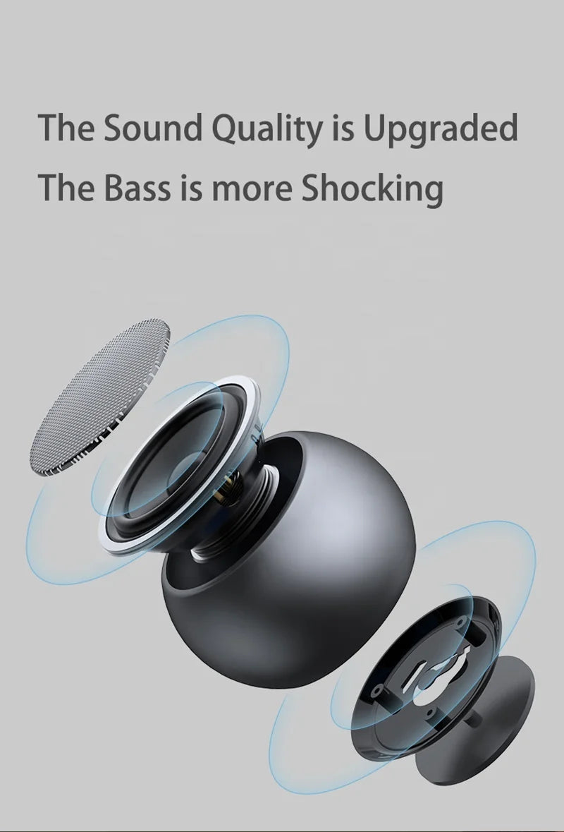 Macarons Portable Y3 M3 Micro Usb Colorful Wireless Speakers Subwoofer Round BT Mini Small Size Outdoor Speaker for Mobile Phone My Store