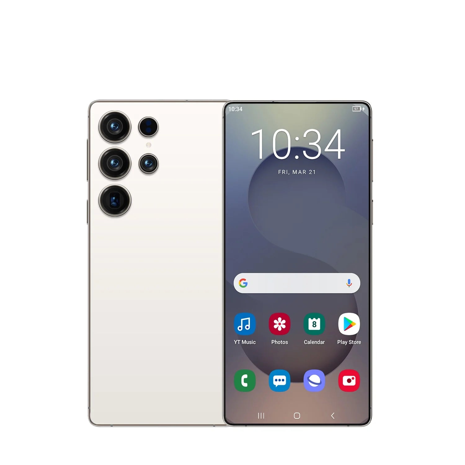S25 Ultra 5G Smartphone 22GB RAM 1TB Storage - Dual SIM White 22G Tidesmit