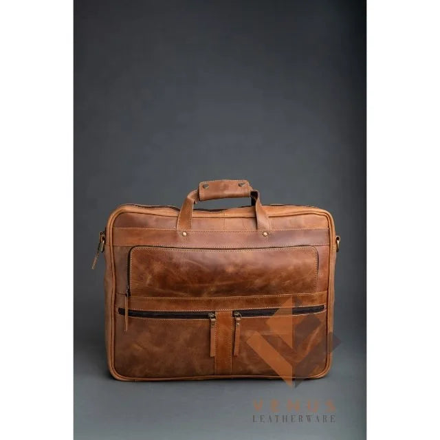 2026 New Arrival Fashion 100% Genuine Leather Business Briefcase Custom Crossbody Laptop Messenger Shoulder Bag Handbags For Men