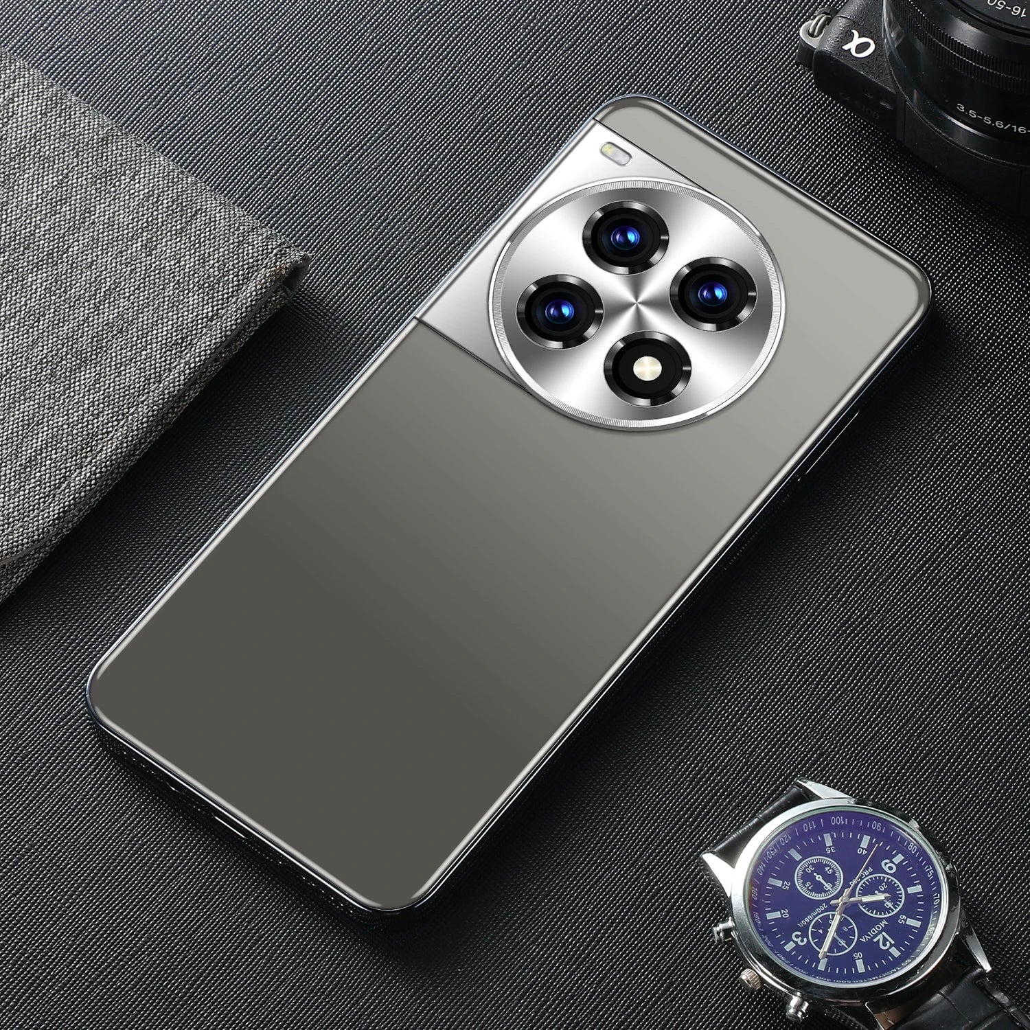 2025 Newest OnePlus 12R 5G Global, 12GB+256GB 7.3 Inch ColorOS 15 Deca Core Smart Phone - Tidesmit