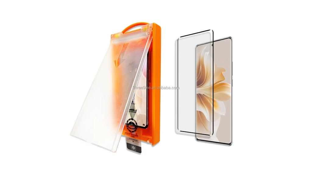 Automatic Alignment 3D Curved 9H Hardness Tempered Glass Screen Protector Dust Proof & Anti-Shock for Samsung S23/S24 Tidesmit