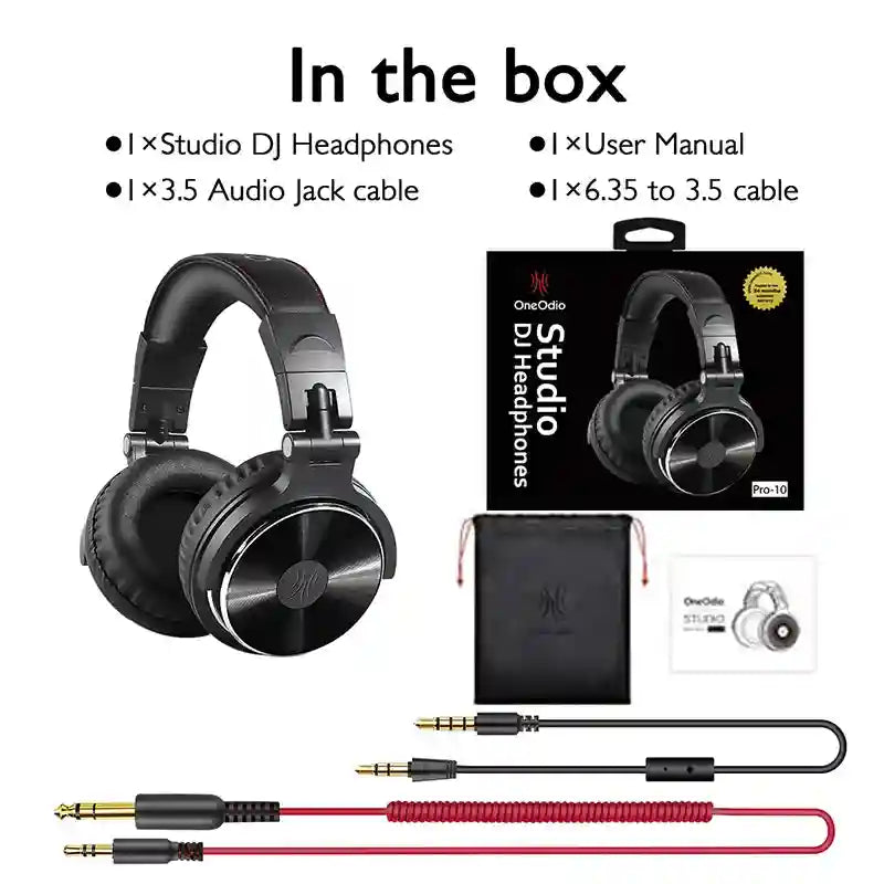 Wired Over-Ear Headphones for Studio Monitoring and Gaming | Tidesmit Tidesmit