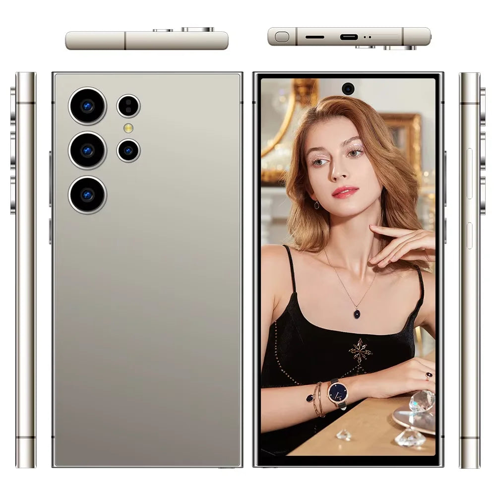 Cheap 5G Smartphone S24 ULTRA Smart S24 ULTRA 16GB+1TB Mobile Phone Original Dropshipping Unlocked Telephone Samsun - Tidesmit