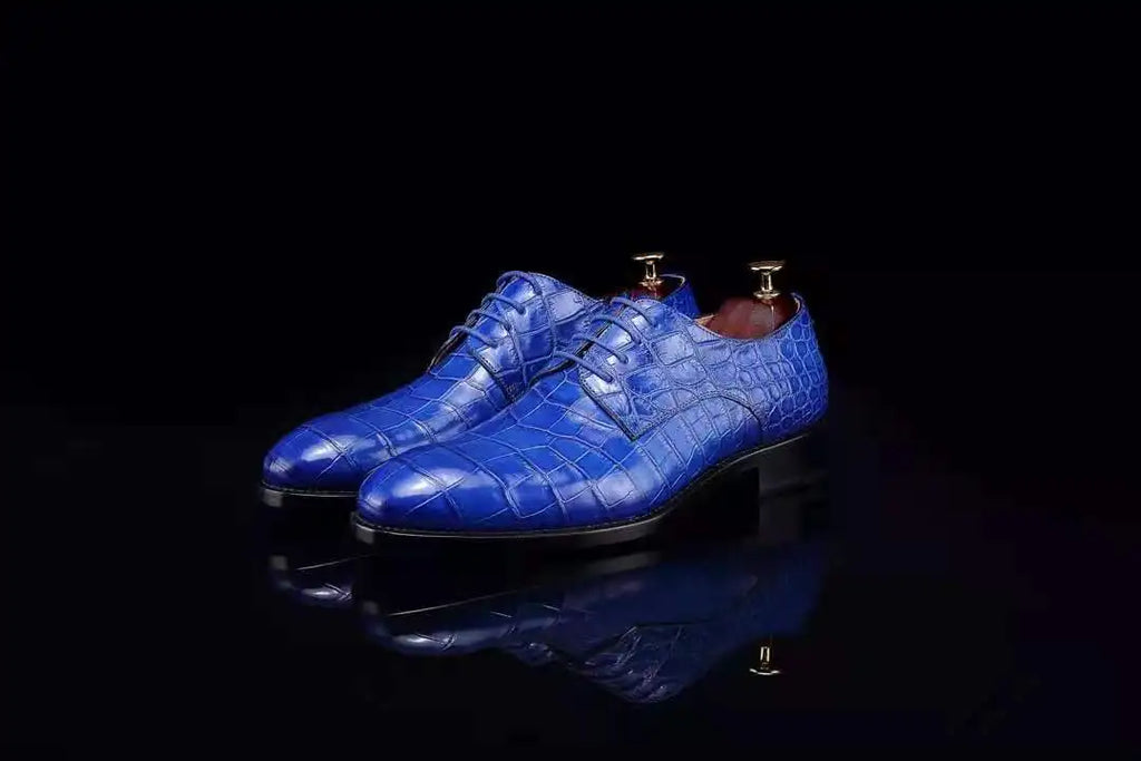 Top crocodile Genuine Shoes Men Chaussures Elegantes Pour Hommes Italy Style Shoes for Men Fashion Luxury Mens Dress Shoes