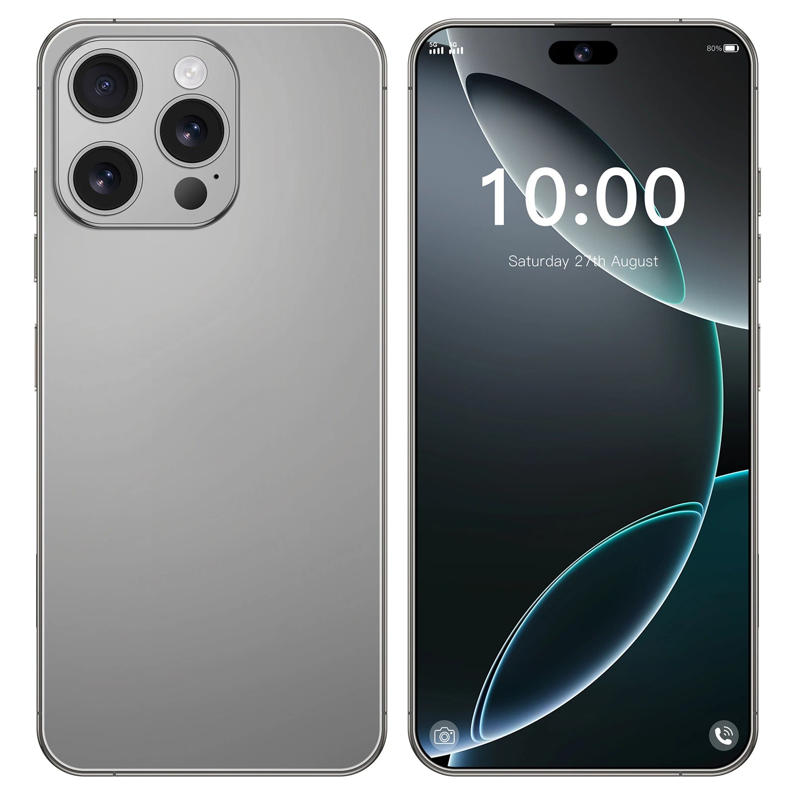 iPhone 16 Pro Max 512GB Unlocked 5G Smartphone – 6.9 Inch AMOLED Display Gray 12g 512 GB Tidesmit