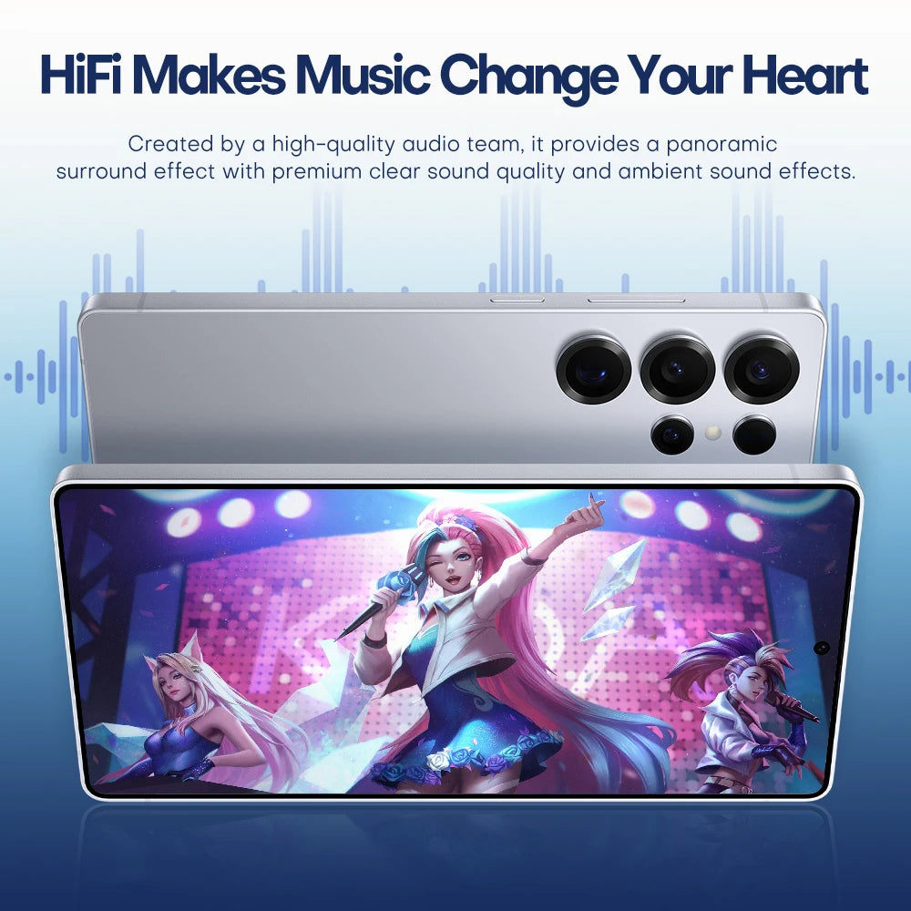 2025 New Design Fold S25 Ultra 5G Android 14 Smart Phone Hot Selling 16+1TB Huge Memory CDMA LTE Cellular Global Version English - Tidesmit