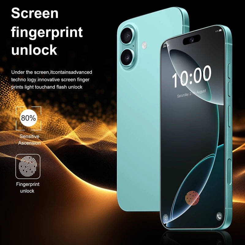 2025 New Android Low Price Unlocked I16 Plus Smart Phone Original Unlocked Celular Unlocked Mobile Phone - Tidesmit
