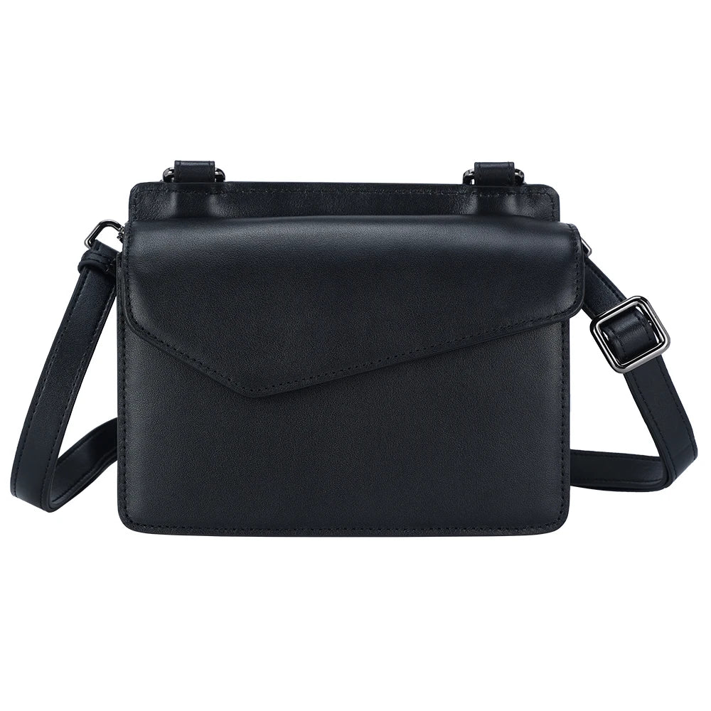 Custom Logo Luxury Waterproof Handbag Cow Leather Lady Bag Genuine Leather Crossbody Cross Body Bags Ladies Shoulder Bag