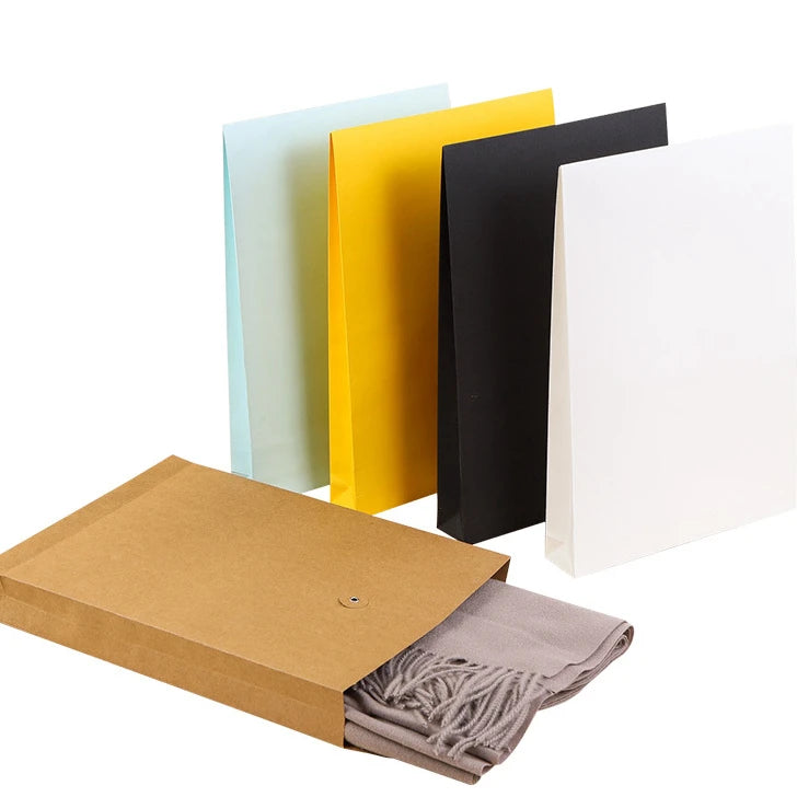 Expandable Kraft Paper Envelopes 250 Gsm Rigid Sealable Mailers for Shipping Packaging Protection Promotion Grocery Recyclable