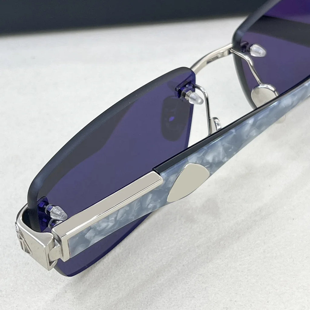 European American Fashion Cross-Border Sunglasses Light Luxury Casual Square Home Frameless Holiday Trendy Style for Men Women