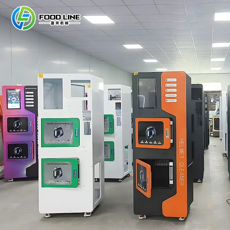 Commercial Dual-Compartment Shoe Washer Dryer Vending Machine
