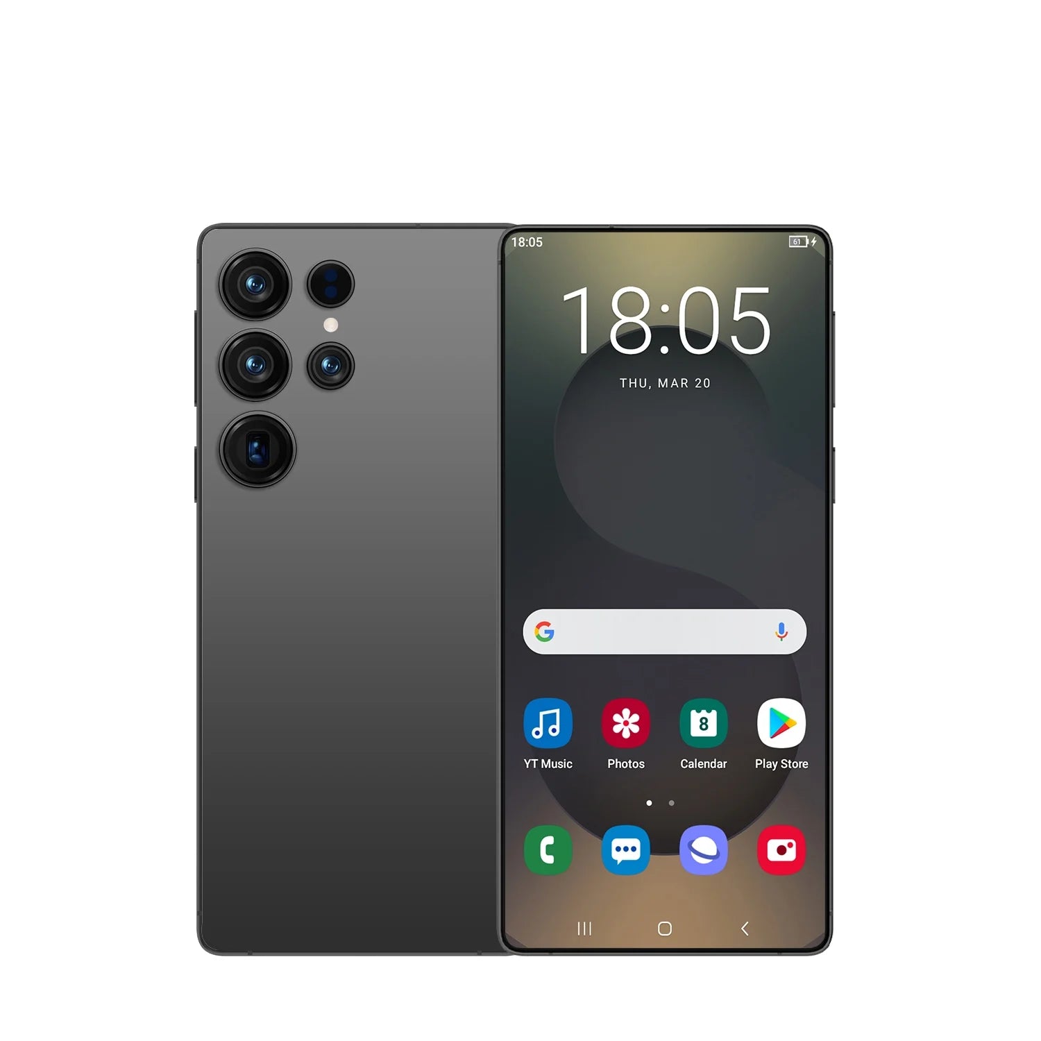 S25 Ultra 5G Smartphone 22GB RAM 1TB Storage - Dual SIM Black 22G Tidesmit