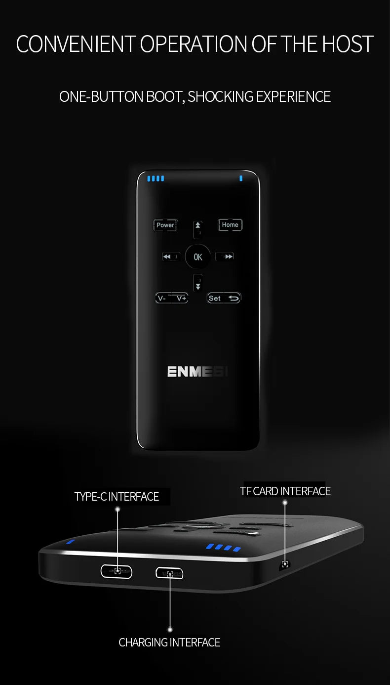 VR Smart Glasses Mobile Cinema - 128GB Portable Headset by Tidesmit Tidesmit