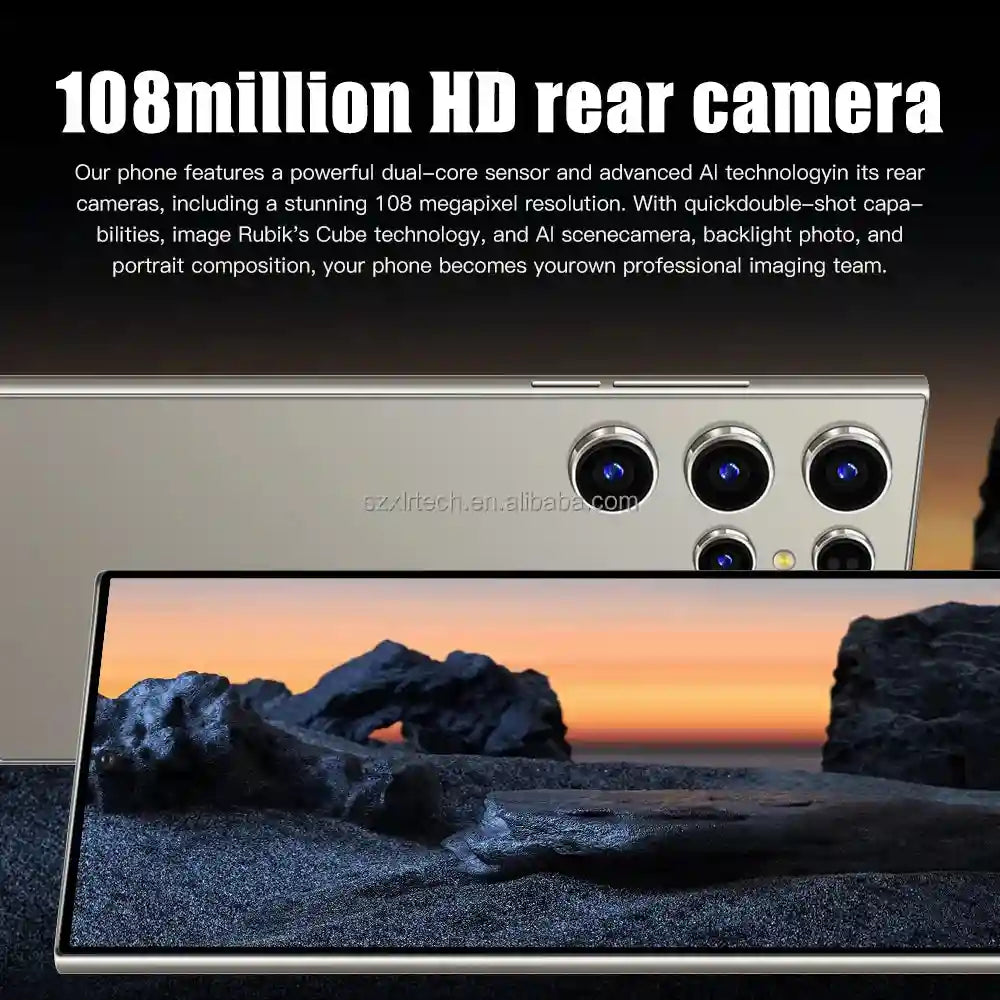 Tidesmit 5G Smartphone, 16GB RAM, 1TB Storage, 108MP Camera Tidesmit
