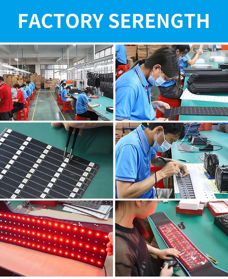 LED Red Light Therapy Panel with Stand Near Infrared Therapy Lamp Devices for Body Pain Relief and Skin Care