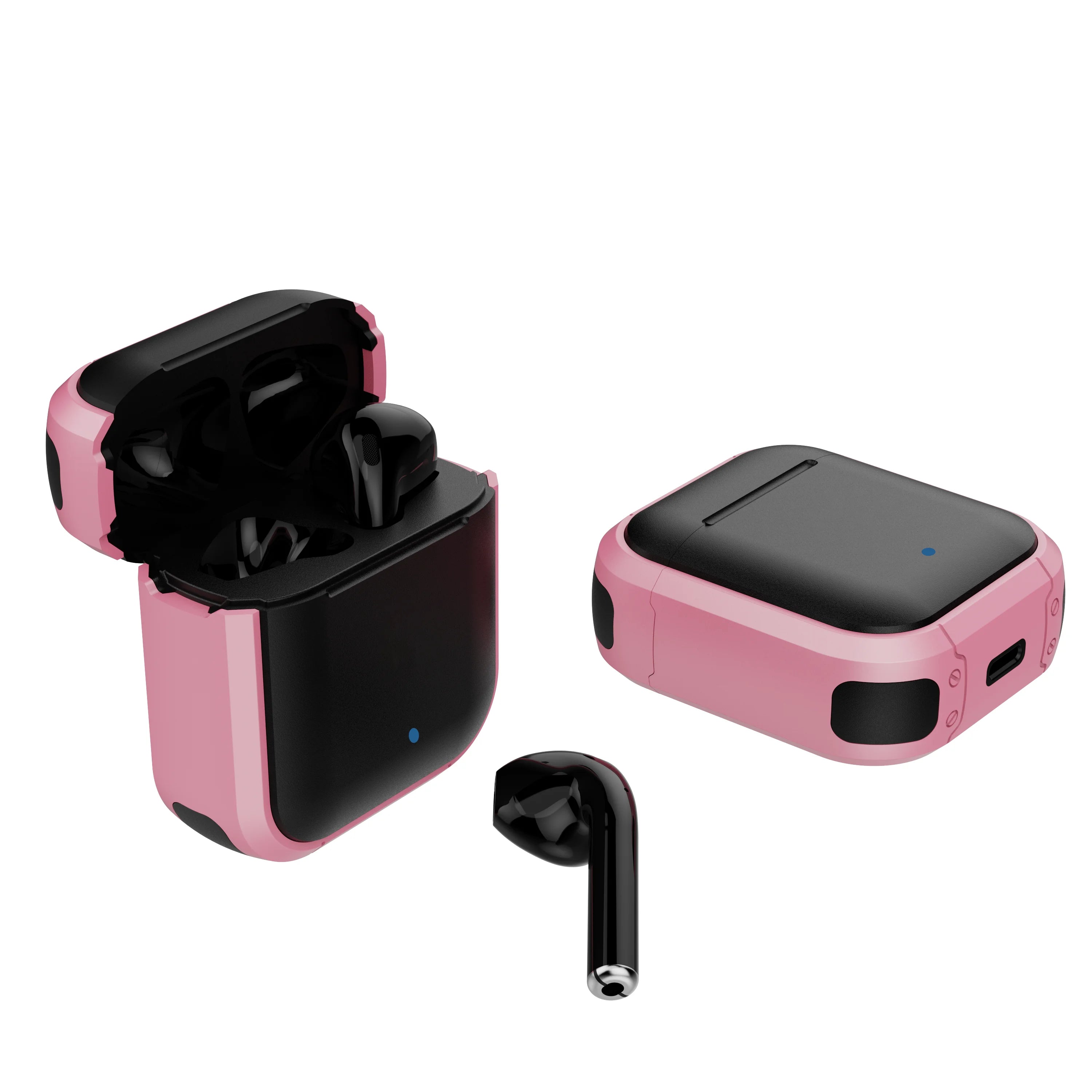 Earbud Stereo Channel Wireless Earbuds Low Latency for Travel Office Work Commuting Tws Earbuds Sleek Earphone Tidesmit