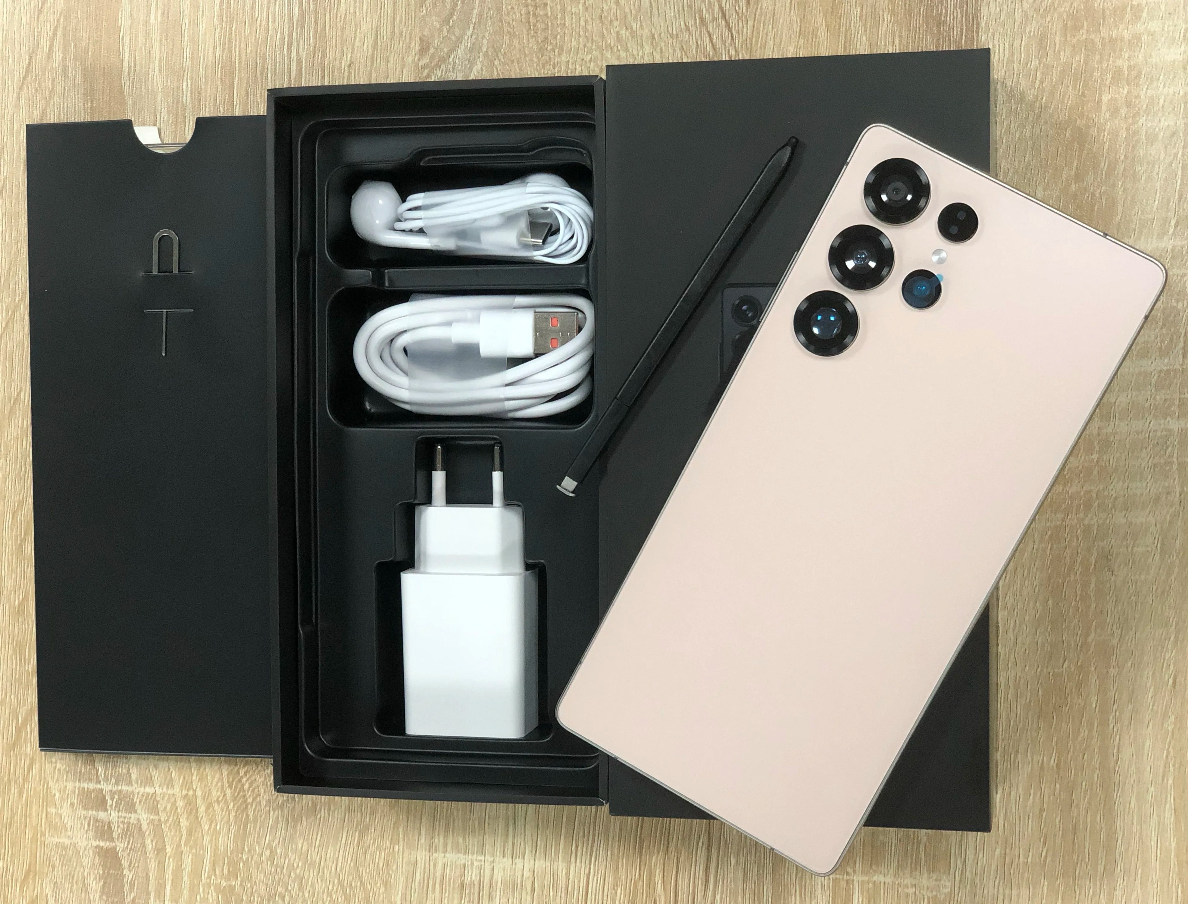 S25 Ultra 5G Smartphone, 16GB RAM, 1TB Storage, Unlocked Mobile Pink 16g Tidesmit