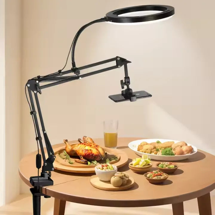 10 Inch Live Broadcast Photography Fill Light 26cm Led Live Beauty Circular Selfie Ring Light With Holder Stand Tidesmit