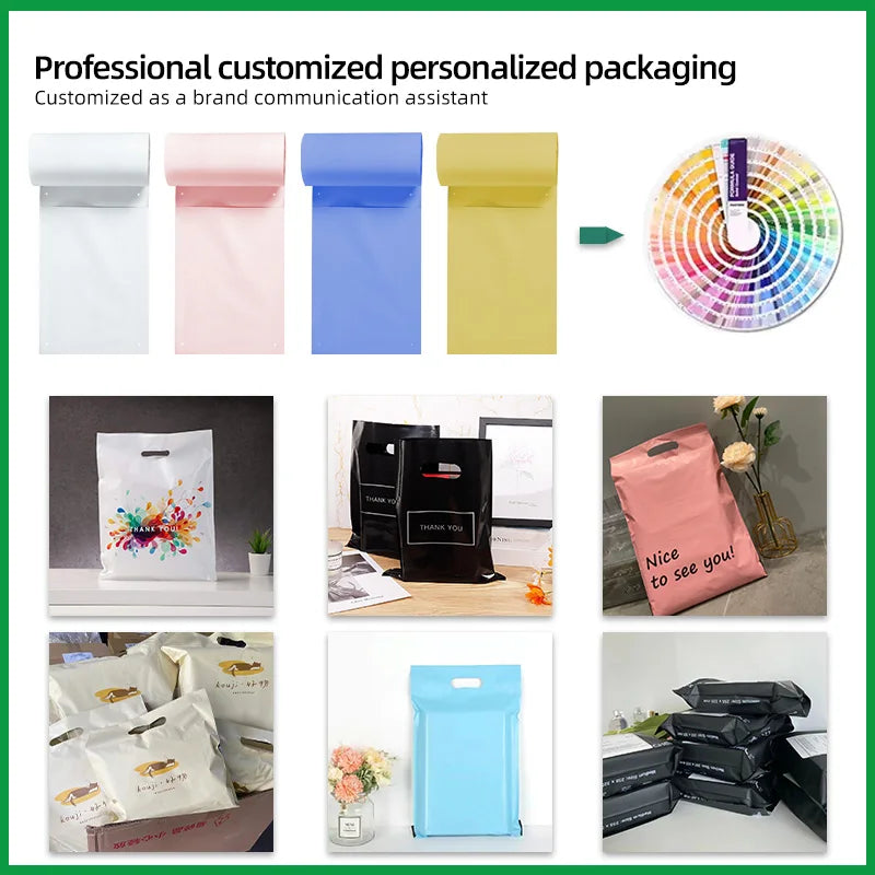 Eco-Friendly Pre-Cut Roll Bags - Manufacturer Direct - Leakproof Seal - Custom Printing