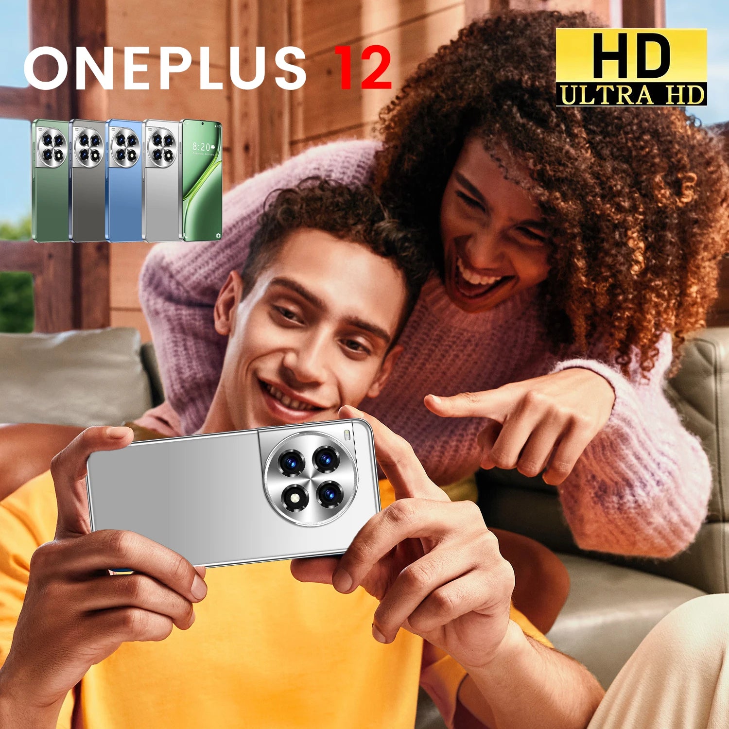 OnePlus 12 5G Smartphone 16GB RAM 1TB Storage - Green Tidesmit