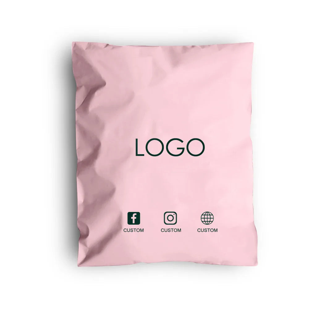 Custom logo Personal Printing Plastic Polyethylene Mailing Bag for Express Shipping Rip-proof Clothing Shoes and Box Packaging