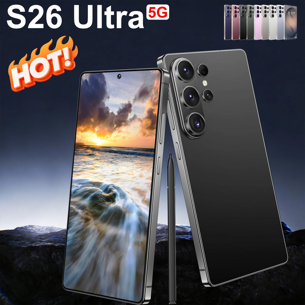 S26 Ultra 5G smartphone with 7.3 inch display and 16GB RAM 1TB storage, fifth product gallery view