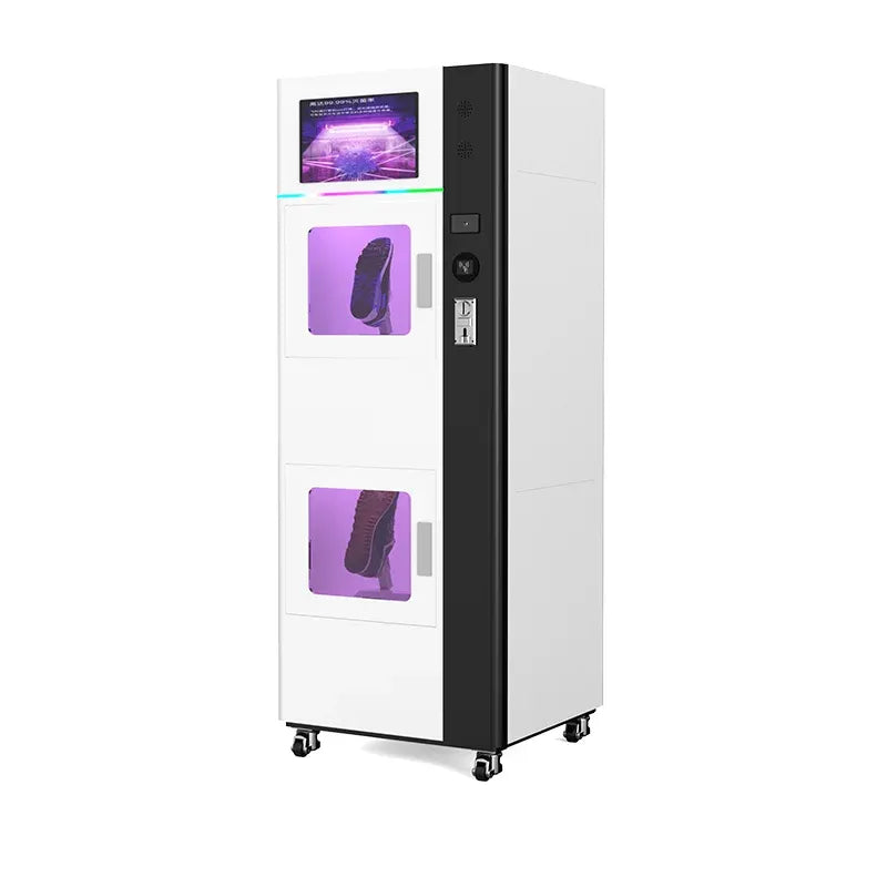 Commercial Shoe Washer Dryer with UVC and Ozone Disinfection