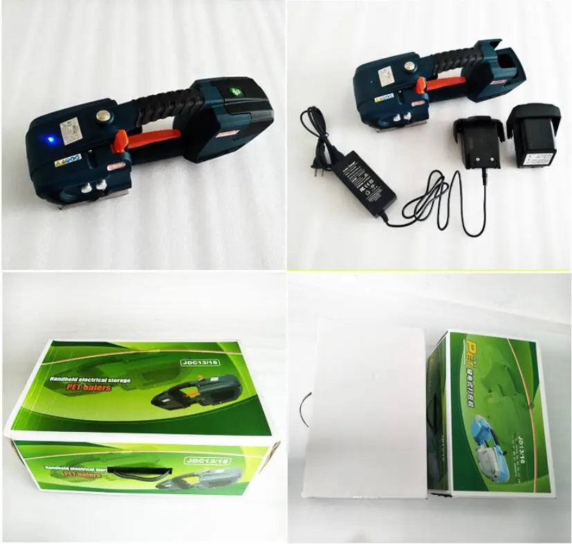 Electric Battery Powered Light Weight Pallet Portable Handheld Manual PET Plastic Strapping Band Machine Tools