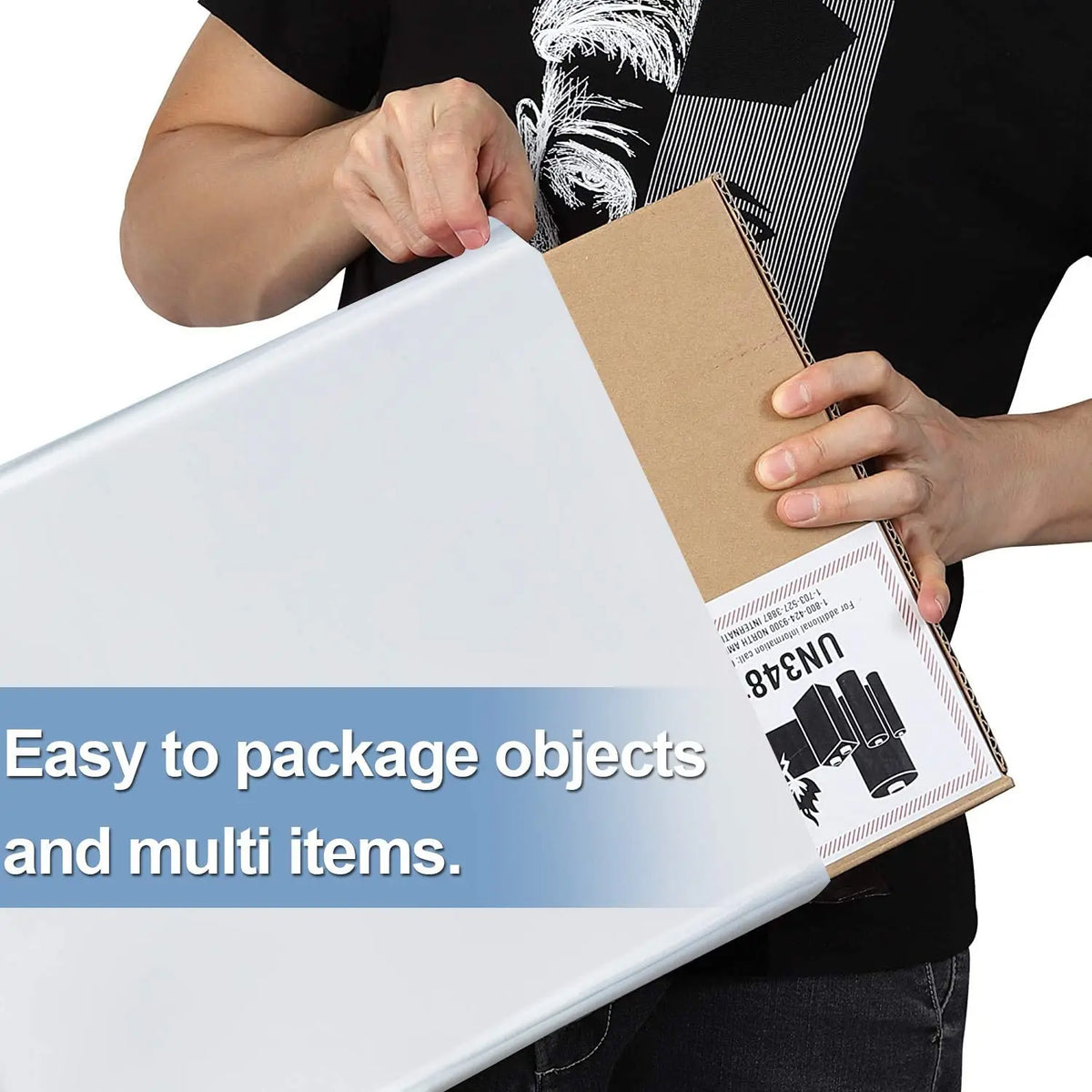 GDCX Polymailer With Handle Poly Mailers With Design Logo Plastic Mailers for Clothing Small Polybags Poly Mailer Bag