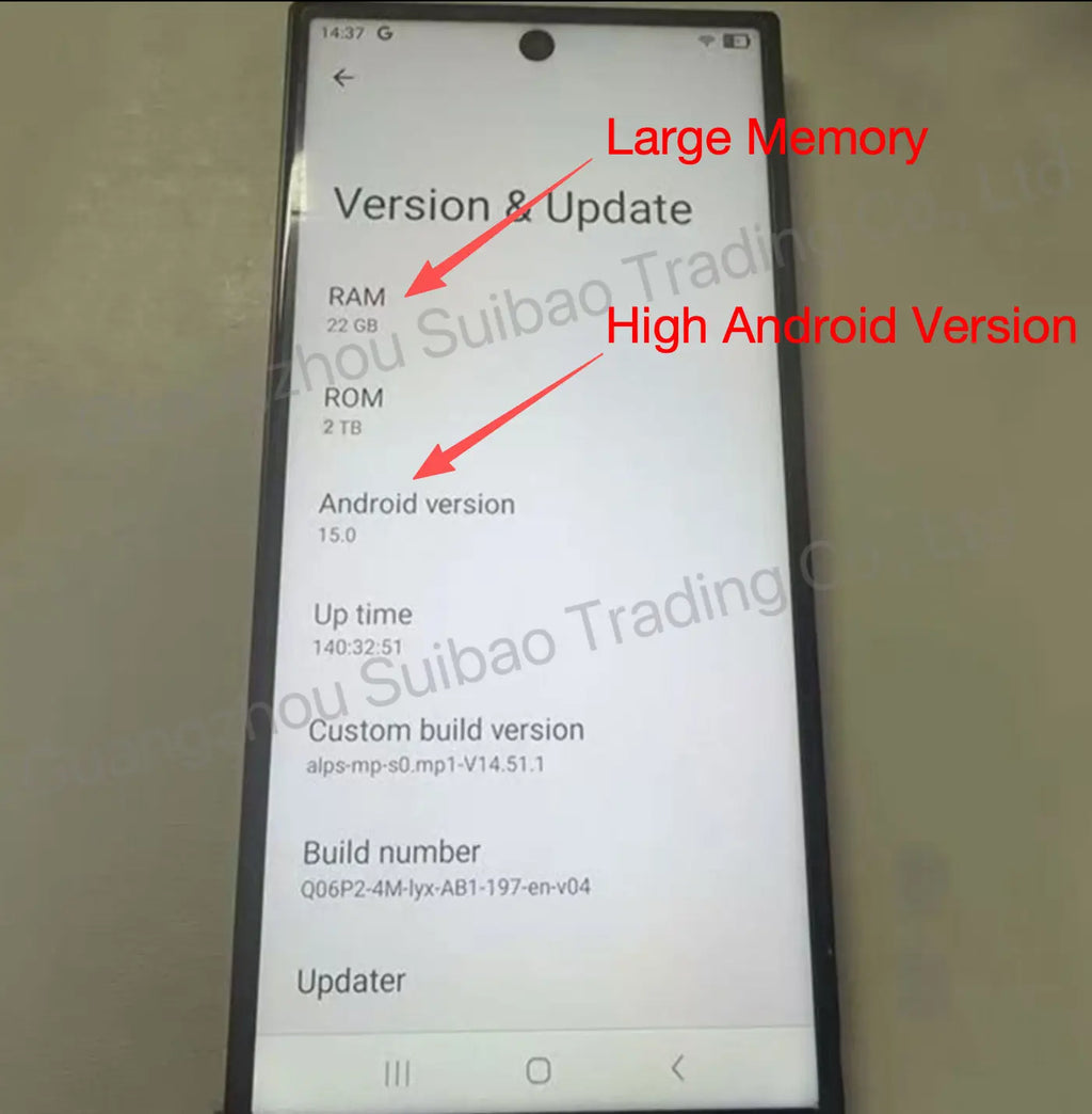 S25 Ultra 5G Smartphone 22GB RAM 2TB Storage Unlocked Mobile Tidesmit