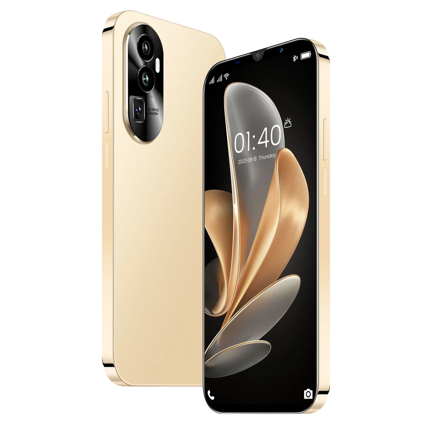 Hot Selling Rino 10 5.5 Inch HD Smart Mobile Phone 1G+16G Android 108MP High Quality Mobile Phones - Tidesmit