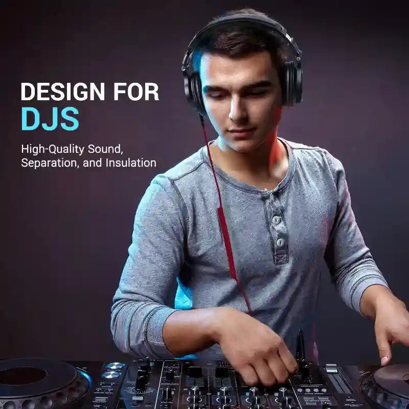 Wired Over-Ear Gaming Headset with High-Definition Microphone Tidesmit