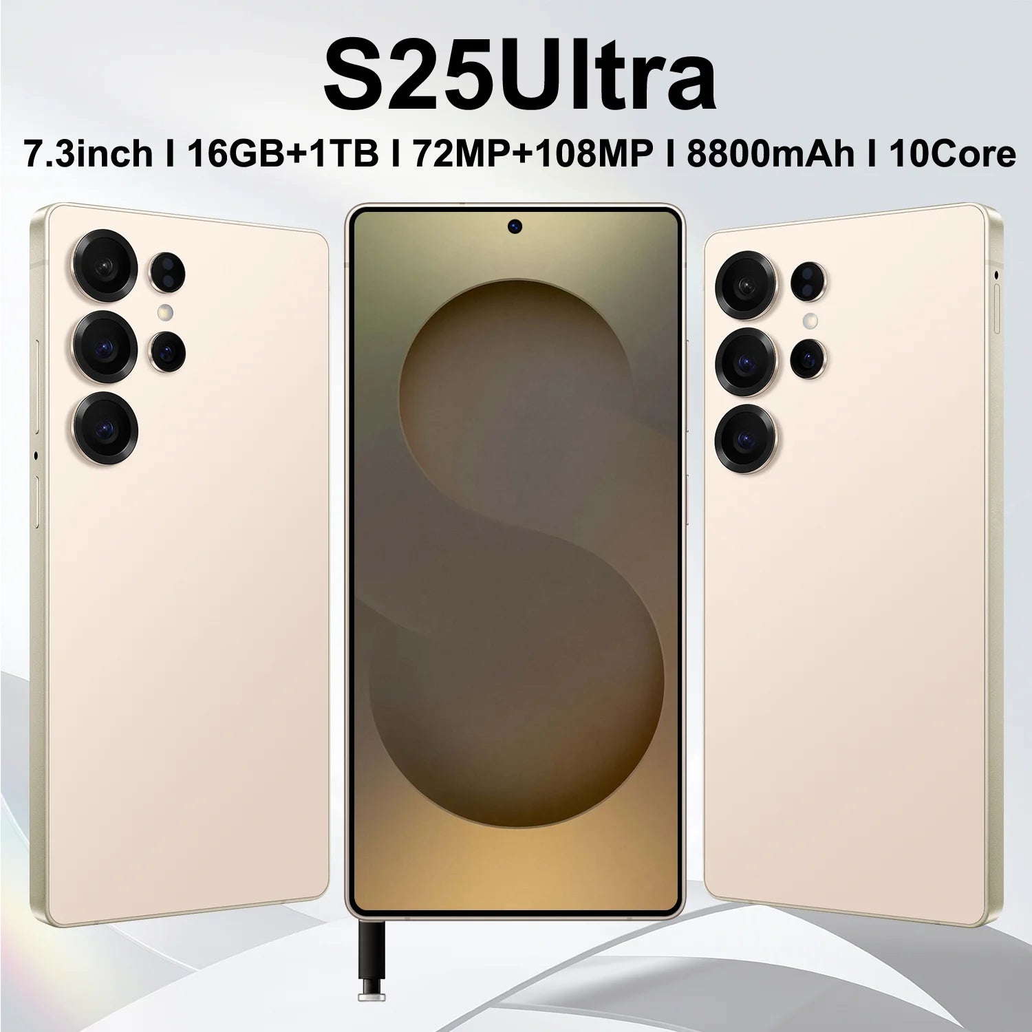 S25 Ultra 5G Smartphone 1TB 16GB RAM - Unlocked Dual SIM Tidesmit