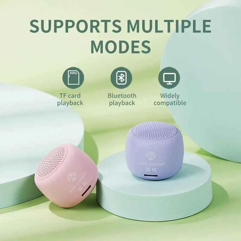 LEITING KING RC-102 Lilac 2*25w High Quality Audio Player Mini Wireless Speakers Bluetooth Portable Outdoor Speaker My Store