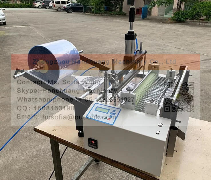 Small Heat Sealing Cutting Polypropylene Hdpe Plastic Bag Making Machine Electrostatic Polythene Tea Bag Sewing Punching Machine