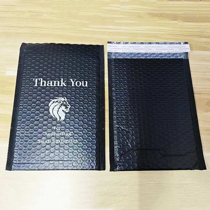 Poly Bubble Mailer Bags for Cosmetic & Makeup Tools Packaging Durable Customizable Thickness Industrial Use