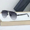 BIZSTER Luxury Frameless Fashion Toad Shaped Sunglasses UV400 Optical Casual Unisex Outdoor Use Model 6024