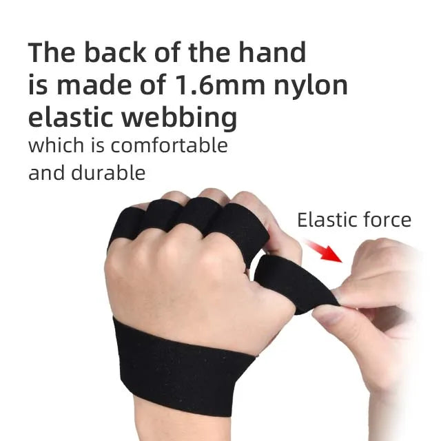 Anti slip Cowhide Fitness Gloves, Pull-up Horizontal bar Training, Anti Cocooning, Weight Lifting Protective Gloves Tidesmit