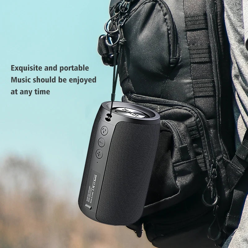 Bluetooth Speaker -High Bass Sound Rechargeable Stereo Party Waterproof Smart Outdoor Mini Wireless Portable Blue Tooth Speaker With Microphone