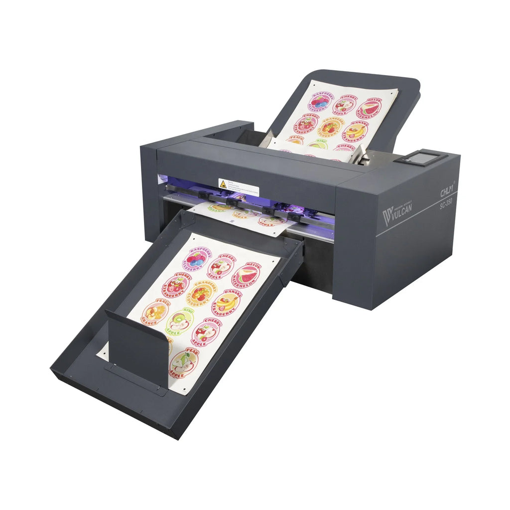 Vulcan SC-350 Mini Desktop A3+ Automatic Sheet Fed Digital Label Cutting Machine Sheet Label Kiss Cutter Machine